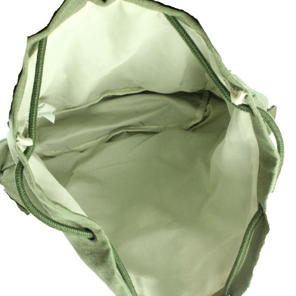 Sketchers Olive Canvas Backpack 100% Cotton - Picture 4 of 10